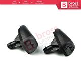 Peugeot 207 306 307 308 Expert 3008 Citroen C3 C4 Jumpy Saxo Xsara için Ön Cam Su Fıskiye Set 6438V8
