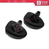 Peugeot 207 306 307 308 Expert 3008 Citroen C3 C4 Jumpy Saxo Xsara için Ön Cam Su Fıskiye Set 6438V8