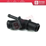 BHC654 VW Audi Seat Skoda için Radyatör Su Hortum Bağlantı Flanşı 1J0121087D