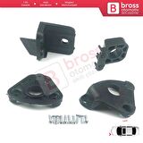 VW Caddy MK3 2K 2C Touran MK1 1T3 2010-2015 2K5998225 İçin Sol Ön Far Ayak Tamir Seti