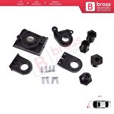 VW Jetta MK6 A6 5C6 2010-2018 5C7998225 İçin Sol Ön Far Ayak Tamir Seti 