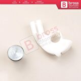 Hyundai Accent 1999-2005 için Arka Sol Cam Kriko Köşe Plastik Klipsi 8340325010