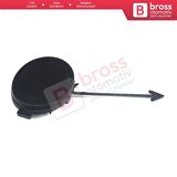 VW Caddy MK3 Makyajlı Kasa 2K SA 2015-2020 için Ön Tampon Çeki Demir Kapağı 2K5807241B