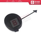 VW Caddy MK3 Makyajlı Kasa 2K SA 2015-2020 için Ön Tampon Çeki Demir Kapağı 2K5807241B