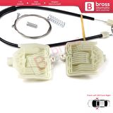Skoda Octavia MK1 2001-2010 Makyajlı Kasa 1U0837462B İçin Elektrikli Ön Sağ Cam Kriko Tamir Seti