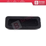 BSR627 BMW E39 E46 için Sunroof Güneşlik Açma Tutamak Elceği Siyah 54137134542