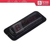 BSR627 BMW E39 E46 için Sunroof Güneşlik Açma Tutamak Elceği Siyah 54137134542