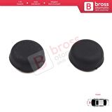 BSP1096 VW Audi Skoda Seat için 2 Adet Ön Cam Silecek Kolu Vida Kapağı 5N0955205