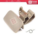 BDP1160 Renault Megane 2 Clio 3 için Torpido Açma Kilit Mandalı Bej 8200078820