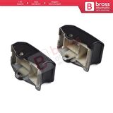 Land Rover Range Rover Sport MK1 L320 2005-2009 İçin 2 Adet Cam Açma Düğmesi Kapağı YUD501570PVJ