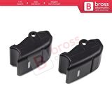 Land Rover Range Rover Sport MK1 L320 2005-2009 İçin 2 Adet Cam Açma Düğmesi Kapağı YUD501570PVJ