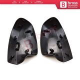 Dacia Duster 1 Sandero 2 Logan 2 için Sağ Sol Yan Dış Ayna Kapağı 963736915R, 963747198R