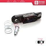 VW Transporter için T5 T6 Caravelle Multivan için Sürgülü Kapı Üst Sensör Tutucu Plastiği