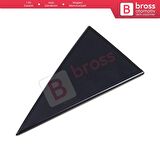 Opel Vectra B 1995-2002 için Sol Arka Kapı Cam Dış Köşe Üçgen Kapağı 90524879 