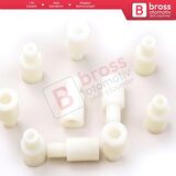 10 Adet Cam Kriko İndirme Kaldırma Mekanizma Kablo Ucu Halat Dübeli Tip BCP021