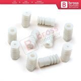 10 Adet Cam Kriko İndirme Kaldırma Mekanizma Kablo Ucu Halat Dübeli Tip BCP023