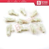 10 Adet Cam Kriko İndirme Kaldırma Mekanizma Kablo Ucu Halat Dübeli Tip BCP038