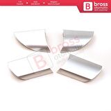 Ford Focus MK2 2004-2010 için Direksiyon Krom Boyalı Kapak Takım Seti 8M513F870BA