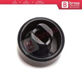 Citroen C3 MK3 C-Elysee C4 Cactus Peugeot 207 208 301 için SİYAH Plastik El Fren Düğme Tuş Kapağı