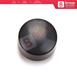 Citroen C3 MK3 C-Elysee C4 Cactus Peugeot 207 208 301 için SİYAH Plastik El Fren Düğme Tuş Kapağı