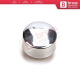 Citroen C3 MK3 C-Elysee C4 Cactus Peugeot 207 208 301 için KROM Renk El Fren Düğme Tuş Kapağı