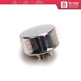 Citroen C3 MK3 C-Elysee C4 Cactus Peugeot 207 208 301 için KROM Renk El Fren Düğme Tuş Kapağı