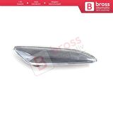 Fiat Egea Tipo 356 Alfa 147 156 Lancia Delta Ypsilon 3 İçin  Beyaz Yan Çamurluk Sinyali SOL 60686517