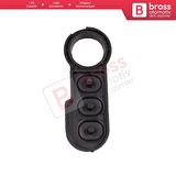 Fiat Ducato Doblo Punto 500 Bravo Fiorino için 3 Tuş Uzaktan Kumanda Anahtarı Düğme Pedi 71749374