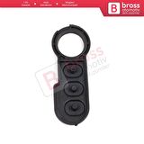 Citroen Relay Fiat Ducato Peugeot Boxer için 2 Düğmeli Uzaktan Kumanda Anahtarı Düğme Pedi 71776160