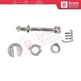 BMW X3 2017-2020 F30 F31 F80 2012-2019 İçin Ön Sağ Kapı Kilit Tamir Seti 51217310734