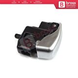 Renault Megane 4 Talisman Koleos Kadjar İçin Otomatik Vites Topuz Mandal Aparatı Mat Krom 328650419R