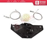 Citroen C4 Picasso MK1 UD Grand UA 2006-2013 9224E4 İçin Elektrikli Arka Sağ Cam Kriko Tamir Seti
