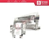 Mercedes W169 W245 için Ön Arka Sol Dış Kapı Kolu Montaj Destek Braket Kelepçe Parçası A1697660501