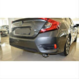Honda Civic FC5 2016-2020 İçin Uyumlu Egzoz Nikelajı