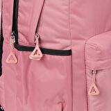 3 Bölmeli Su Geçirmez Kumaş Tablet Bölmeli Okul-Seyahat Sırt Çantası RLX2115-Pembe