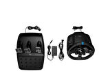 LOGITECH G G923 DRİVİNG FORCE YARIŞ DİREKSİYONU + SHİFTER VİTES SETİ
