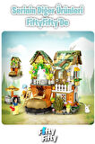 Loz Street Mini Serisi Masal Evi Modeli Prenses Figürü 709 Parça Oyuncak Yapım Seti FFLZ-1226