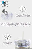 Vagonlife Quencher Cup 1200 ML Pipetli/Rahat İçim Kulplu Paslanmaz Çelik Termos -FFVGN0581200ML