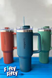 Vagonlife Quencher Cup 1200 ML Pipetli/Rahat İçim Kulplu Paslanmaz Çelik Termos -FFVGN0581200ML