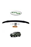 Toyota Land Cruiser Ön Kaput Koruma Rüzgarlığı 3mm Akrilik (ABS) Parlak Siyah 2008-2014