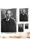 Sovyet lideri Vladimir Lenin Duvar Örtüsü-7944