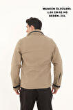 Camp460 Outdoor Tactical Softshell Su & Rüzgara Dayanıklı içi Polarlı Erkek Taktik Mont