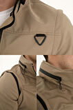 Camp460 Outdoor Tactical Softshell Su & Rüzgara Dayanıklı içi Polarlı Erkek Taktik Mont