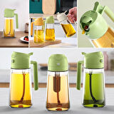 ct stones 2si 1arada Yağ Dökücü ve Spreyli Yağdanlık Cam Yağ Püskürtücü