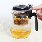 French Press Filtre Kahve Bitki Çay Demliği 350 ml