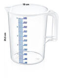 Lüks Plastik Ölçü Kabı 5 Litre 