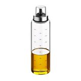Borosilikat Cam Yağlık Sirkelik 500ml Damlatmaz Yağlık 27cm