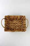Hasır Rattan Ekmeklik Ekmek Sepeti Dikdörtgen 22,5*17cm