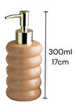300ml Seramik Sıvı Sabunluk 17cm Krem