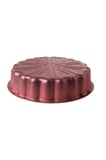 Granit Efektli Kek Kalıbı, Tart Taklıbı Kırmızı 28cm